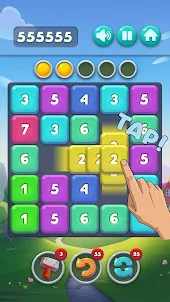 2048 Number Games: Clicker