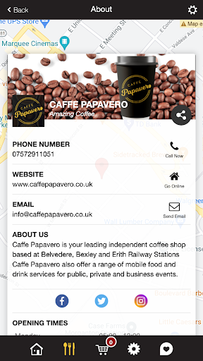 Caffe Papavero Screen 3