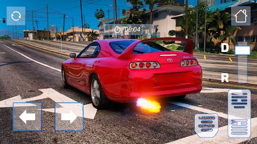 Android application Toyota Supra: Drift & Race screenshort