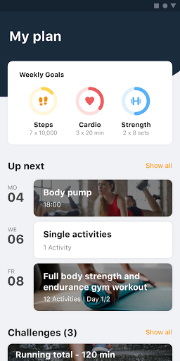 TRENDYone Fitness Screenshot 1 - AppWisp.com