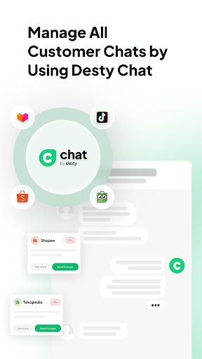 Android application Desty Chat screenshort