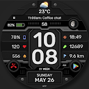WFP 337 Digital watch face