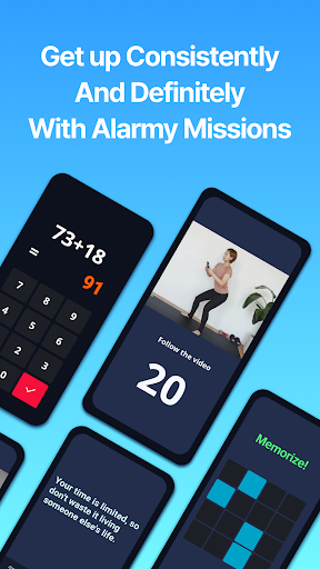 Screenshot of Alarmy - Alarm Clock & Sleep