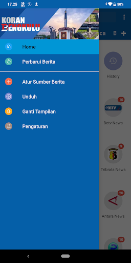 Android application Koran Bengkulu : Kabar Berita screenshort