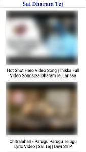 Sai Dharam Tej All Video Songs