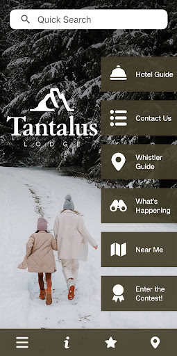 Android application Tantalus Resort Lodge screenshort