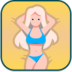 Cover Image of Download Beach Clicker: cute anime girl  APK