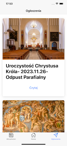 Parafia Chrystusa Króla Screen 2