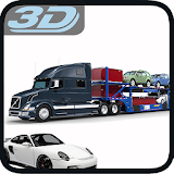 Car Transport Trailer Truck HD icon