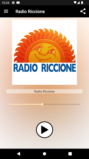 Android application Radio Riccione screenshort