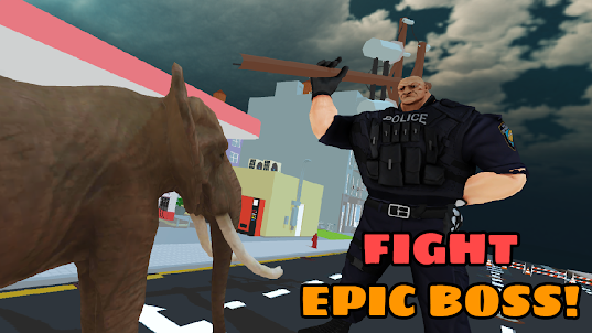 Angry Elephant City Rampage