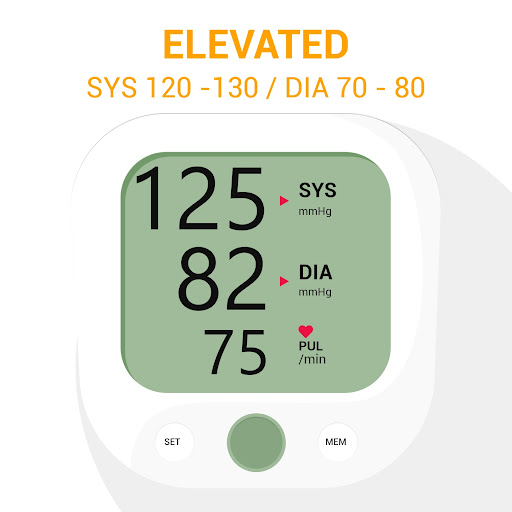 BP Monitor: Blood Pressure App Screen 2
