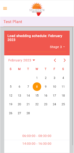 SolarPath Optimise Screen 3