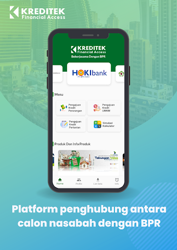 Android application Kredit di BPR screenshort