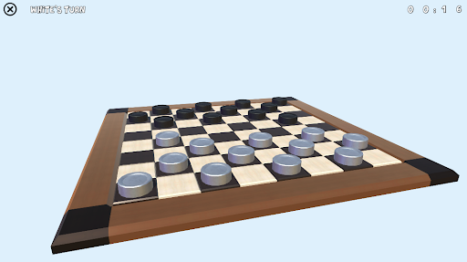 Android application 2 Player Checkers Offline screenshort