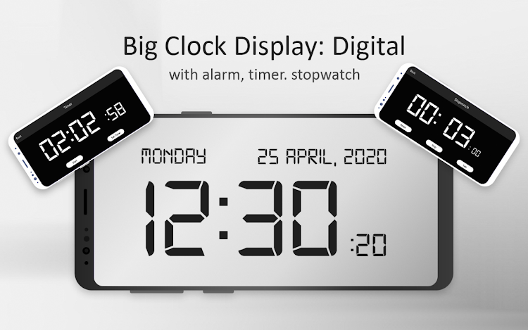 Big Clock Display: Digital - 15.0 - (Android)