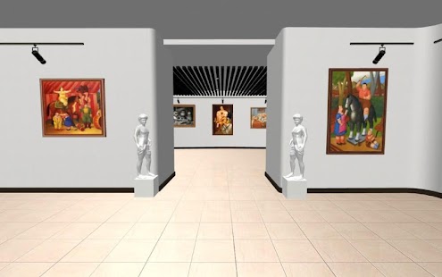 VR International Art Gallery Screenshot