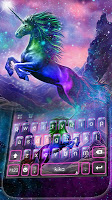 screenshot of Coloring Unicorn Theme