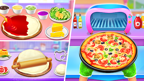 ピザメーカーゲーム-料理ゲームのおすすめ画像2