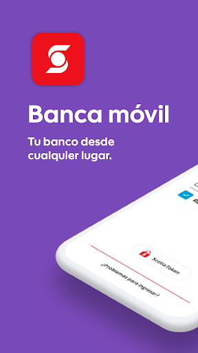 Android application Scotiabank Panamá, Banca Móvil screenshort