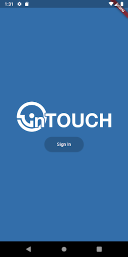 Android application inTOUCH screenshort
