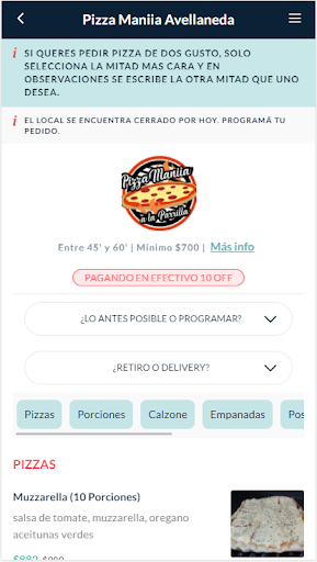 Pizza Maniia Screen 2