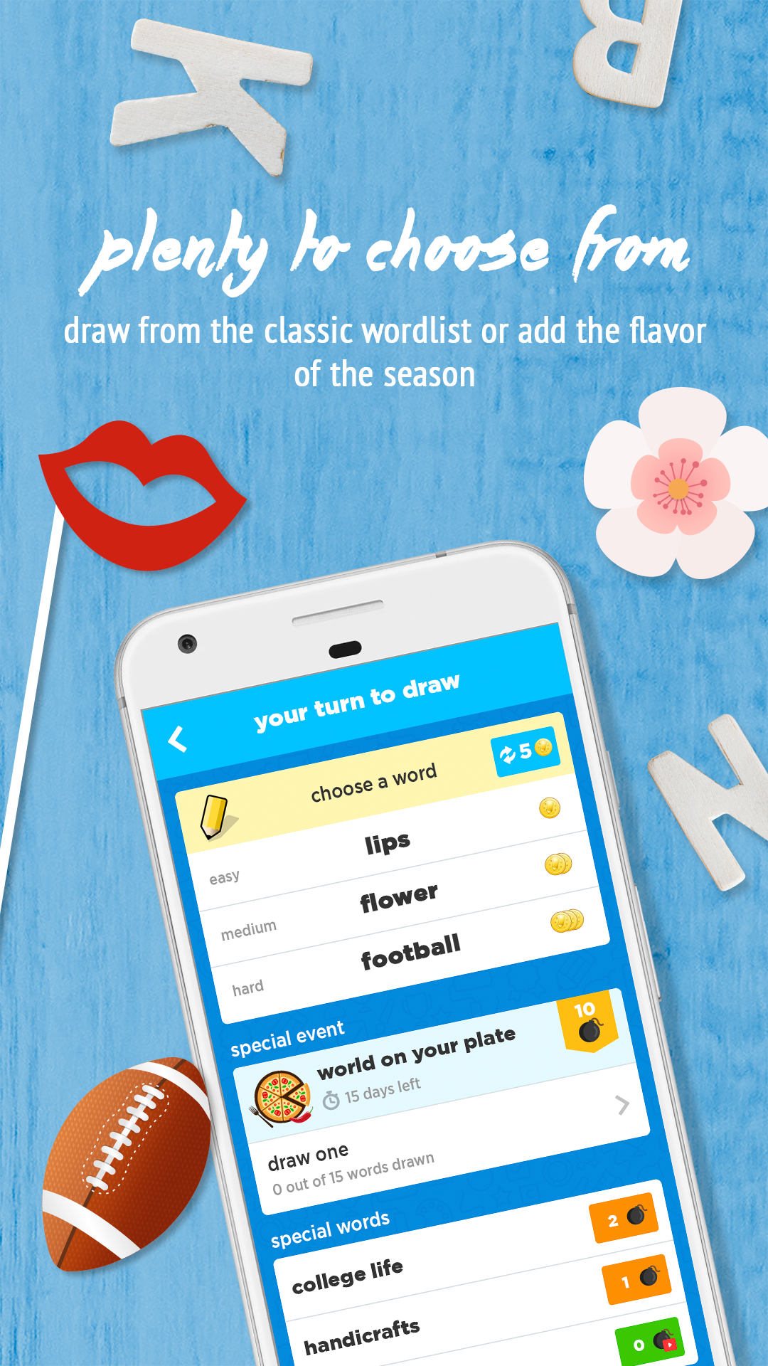 Android application Draw Something Classic screenshort