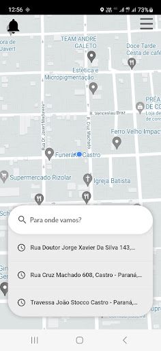 Android application IrCerto Parceiro screenshort