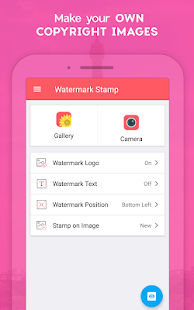 Скачать игру Watermark Stamp: Add Copyright Logo, Text on Photo для Android бесплатно