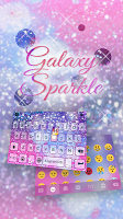 Galaxy Sparkle Kika Keyboard