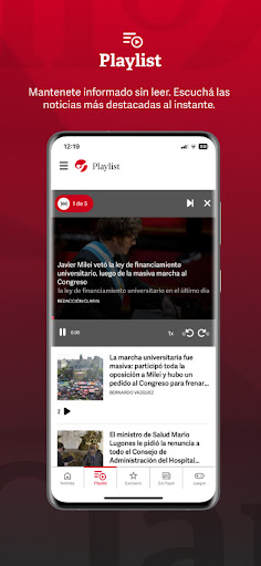 Clarín Screenshot 1 - AppWisp.com