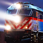 Cover Image of Descargar Chicago Train - Magnate del transporte inactivo  APK