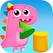 Dino Game 3D Shapes Blocks for