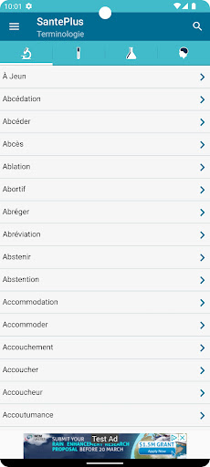 Dictionnaire Médical Screenshot 2 - AppWisp.com
