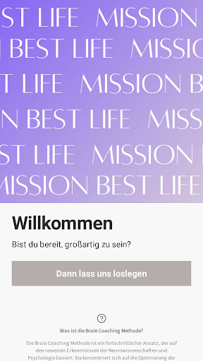 Android application get good in life screenshort