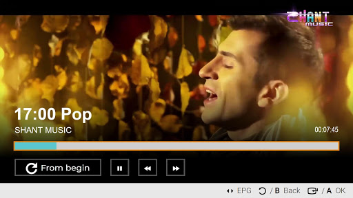 Android application Shant Digital TV screenshort