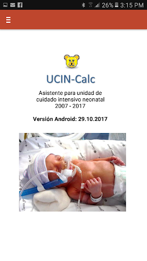 Android application UCIN-Calc Beta screenshort