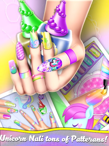 Captura de Pantalla 10 Salón de uñas Manicure- Unicorn Fashion Game android