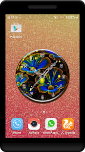 Neon Clock Live Wallpaper(圖1)-速報App