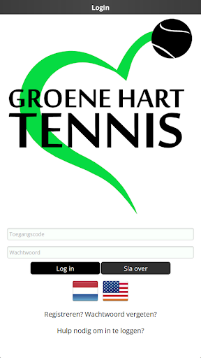 Android application Groene Hart Tennis screenshort