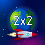 Space Math - Times tables & multiplication games icon