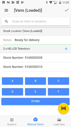 Android application NCompass Warehouse & Stock screenshort