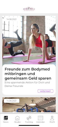 Bodymed Fitness Screen 3