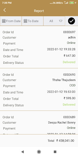 MyAzad Vendor Screen 3