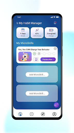 Android application mfIQ screenshort