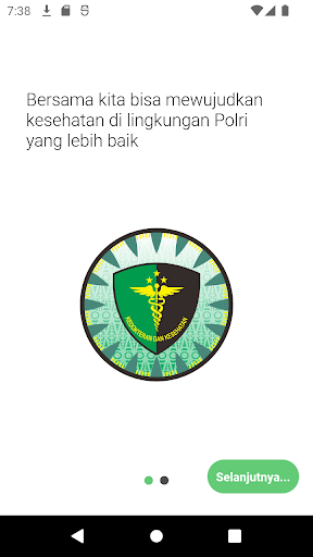 Android application Biddokkes Polda Papua screenshort