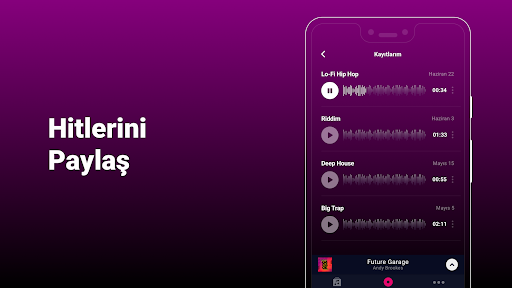 Groovepad - müzik oluşturucu ekran görüntüsü