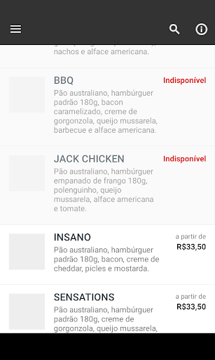 BBQ Hamburgueria Delivery Screen 2