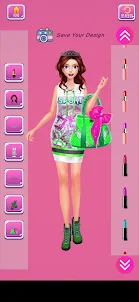 Fashion Dress Up Doll Makeover