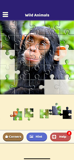 Wild Animals Jigsaw Puzzle Screen 3